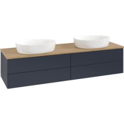Villeroy und Boch Meuble sous-vasque Villeroy & Boch Antao 1600x360x500mm L28011HG avec éclairage FK/AP: HG/1