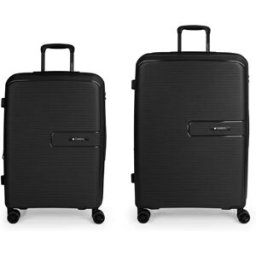 Gabol Valise à Roulettes Steady Spinner Expandable 157l 2 Unités Black One Size unisex