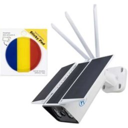 Pni Caméra De Surveillance Safehome Pt950lr Fhd & Sticky Flag White One Size unisex