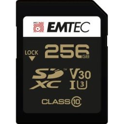 Emtec Carte Mémoire Sd 256gb Uhs-i U3 V30 Speedin Pro One Size unisex