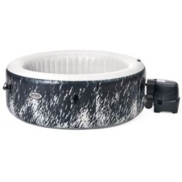 INTEX PureSpa Glow Deluxe Bubble Spa gonflable pour 4 personnes S2 28494NP
