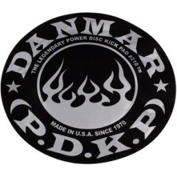 Danmar 210FL1 - Pad Autocollant Grosse Caisse - Flamme