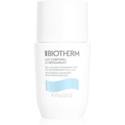 Biotherm Lait Corporel Le Déodorant anti-transpirant roll-on sans parabène 75 ml