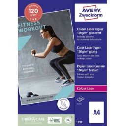 Avery Zweckform Superior Laser Paper 1198 Papier dimpression laser DIN A4 120 g/m² 200 feuille(s) blanc