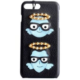 Dolce & Gabbana Coque De Téléphone 733998 Iphone 7/8 Plus Black One Size Femme