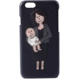 Dolce & Gabbana Coque De Téléphone Iphone 6/6s Black / White One Size unisex