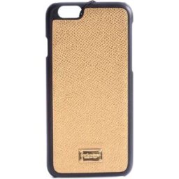 Dolce & Gabbana Plaque Brillante Pour Iphone 6/6s Gold One Size Femme
