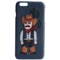 Dolce & Gabbana Iphone 6/6s Cowboy Dark Grey One Size Homme