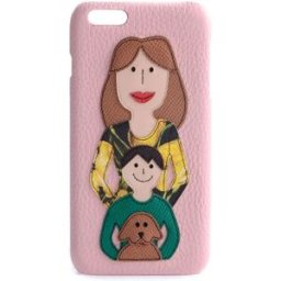 Dolce & Gabbana Coque De Téléphone 731744 Iphone 6/6s Plus Pink One Size Femme