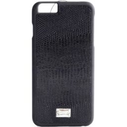 Dolce & Gabbana Coque Pour Iphone 6/6s Plus Cuir Black One Size unisex