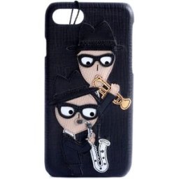 Dolce & Gabbana Coque De Téléphone 726725 Iphone 7/8 Black One Size Homme