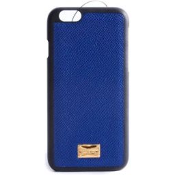 Dolce & Gabbana Plaque Iphone 6/6s Dark Blue One Size Femme