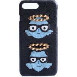 Dolce & Gabbana Coque De Téléphone 731775 Iphone 7/8 Plus Black One Size Homme