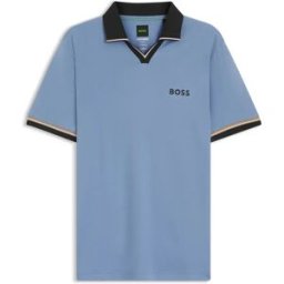 Boss Polo à Manches Courtes Toc Serve 2 10276625 Light / Pastel Blue XL Homme