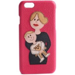 Dolce & Gabbana Iphone 6/6s Maman Dark Pink One Size Femme