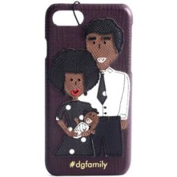 Dolce & Gabbana Coque De Téléphone Iphone 7/8 Dgfamily Maroon One Size Homme