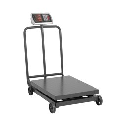 Balance plateforme - 600 kg / 0,1 kg - 60 x 50 cm - à roulettes - LED