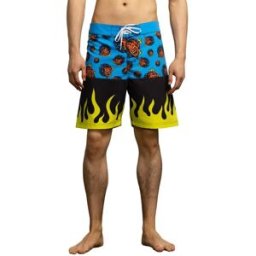 Santa Cruz Short De Bain Delfino Devil Mask Blue 32 Homme