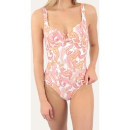 Janine Robin - Maillot de bain 1 Pièce Toscana rose T.40F/G