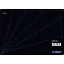 MARTOR Tapis de coupe plastique (L x l x H) 320 x 230 x 3 mm noir 1 pc(s)
