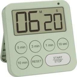 TFA Dostmann Digitaler Timer und Stoppuhr Minuteur vert numérique