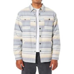 Katin Veste Boys Harold Stripe Air Force Blue L Homme