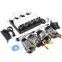 Pni Kit De Vidéosurveillance House Ptz1500 & 4 Cameras 5mp & Sticky Flag Black / White One Size unisex