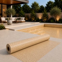 RENOLIT ALKORPLAN Liner PVC armé 200/100e verni imprimé Alkorplan 3000 3D TOUCH Relax - 41,25 m²