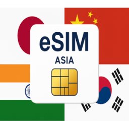 Kinguin eSIMs 3 GB Data Mobile ASIA (valid for 30 Days)