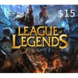 Kinguin League of Legends 15 USD Prepaid RP Card LAS/LAN Server