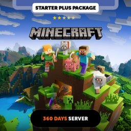 Kinguin Minecraft 360 days Private server - Starter Plus Package