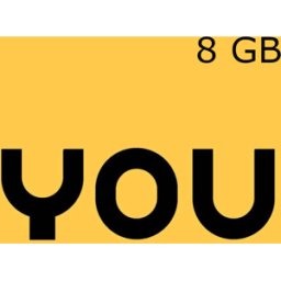 Kinguin YOU 8 GB Data Mobile Top-up YE