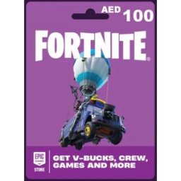 Kinguin Fortnite AED 100 PC Epic Games Gift Card AE