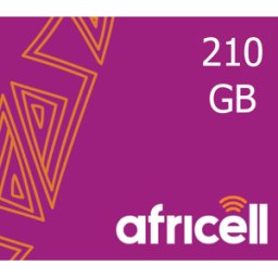 Kinguin Africell 210 GB Data Mobile Top-up CG
