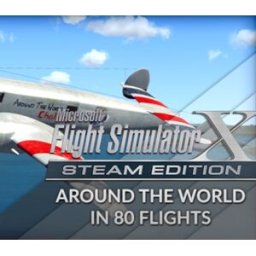Kinguin Microsoft Flight Simulator X: Steam Edition - Around The World In 80 Flights Add-On DLC Steam CD Key