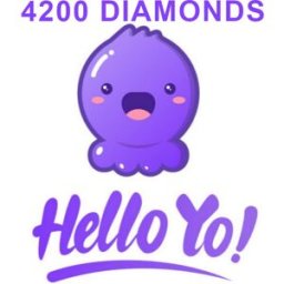 Kinguin Hello Yo - 4200 Diamonds Gift Card