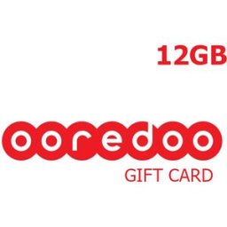 Kinguin Ooredoo 12GB Data Gift Card QA