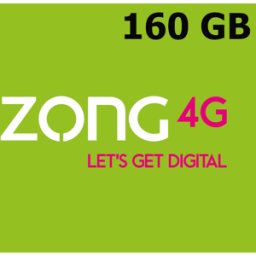 Kinguin Zong 160 GB Data Mobile Top-up PK