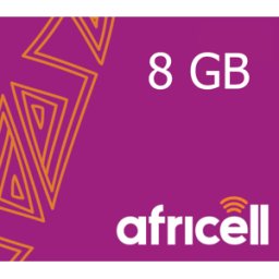 Kinguin Africell 8 GB Data Mobile Top-up GM