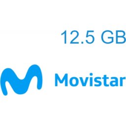 Kinguin Movistar 12.5 GB Data Mobile Top-up SV