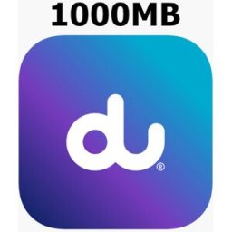 Kinguin Du 1000 MB Data Mobile Top-up AE