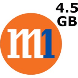Kinguin M1 4.5 GB Data Mobile Top-up SG
