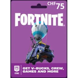 Kinguin Fortnite CHF 75 PC Epic Games Gift Card CH