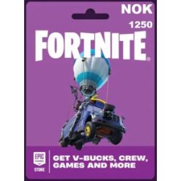 Kinguin Fortnite NOK 1250 PC Epic Games Gift Card NO