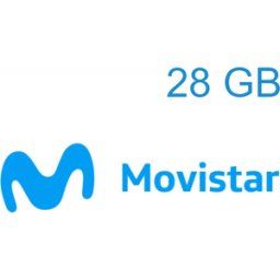 Kinguin Movistar 28 GB Data Mobile Top-up SV