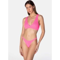 Sorbet Island - Maillot de bain échancré Aqua rose OS