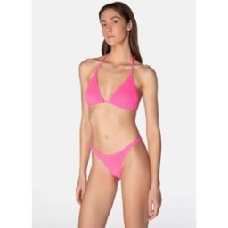 Sorbet Island - Maillot de bain échancré Mia chewing-gum rose OS