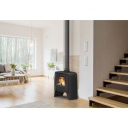 SUPRA Poêle à bois double combustion en fonte Paul – 9,2 kW