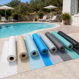 RENOLIT ALKORPLAN Liner PVC armé 180/100e uni antidérapant Alkorplan Relief