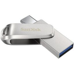 SanDisk Clé Usb Ultra Dual Luxe Usb C 32gb Silver One Size unisex